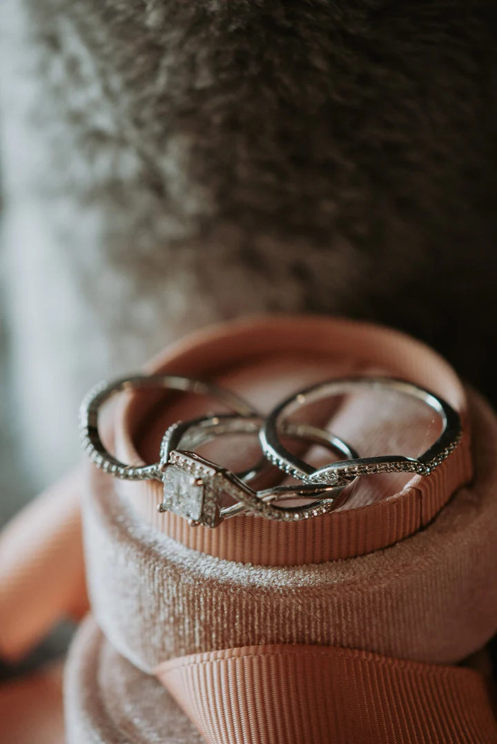 Hello Love 3 Piece Ring Set