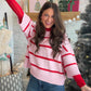 Pink Luxe Crew Sweater