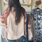 Paisley Gold Tones Long Sleeve