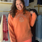 Orange Peel Burnout Hoodie - Lakegirl