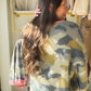 Camo Pink Cuff Sweater
