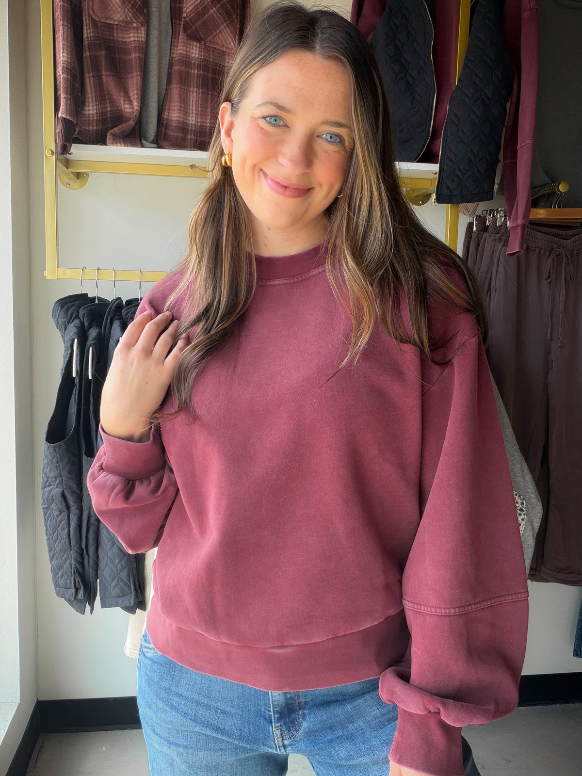Zinfandel Ashford Sweatshirt