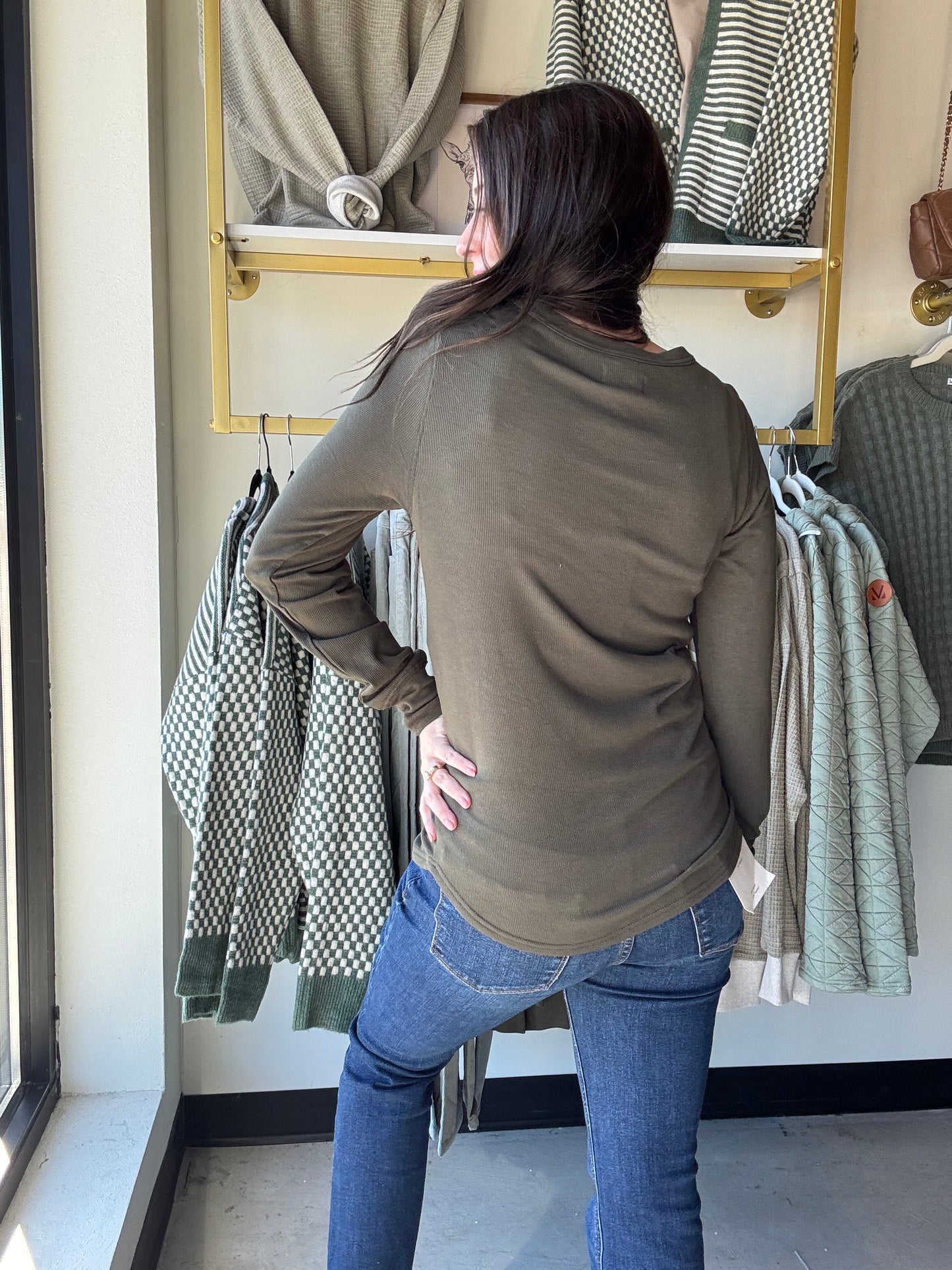 Eucalyptus Stacey Top