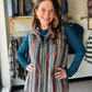 Multi Vibrant Yarn Vest