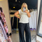 Black Wide Leg Cargo Pants