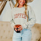 Coffee Puff Knit Sweater