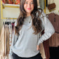 Light Grey Corrine Pullover