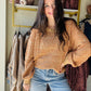 Caramel Crewneck Sweater
