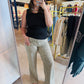 Leopard Wide Leg Denim