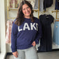 Navy Lightweight Lake Sweater