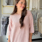 Pink Latte Mineral Washed Sweater