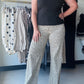 Leopard Wide Leg Denim