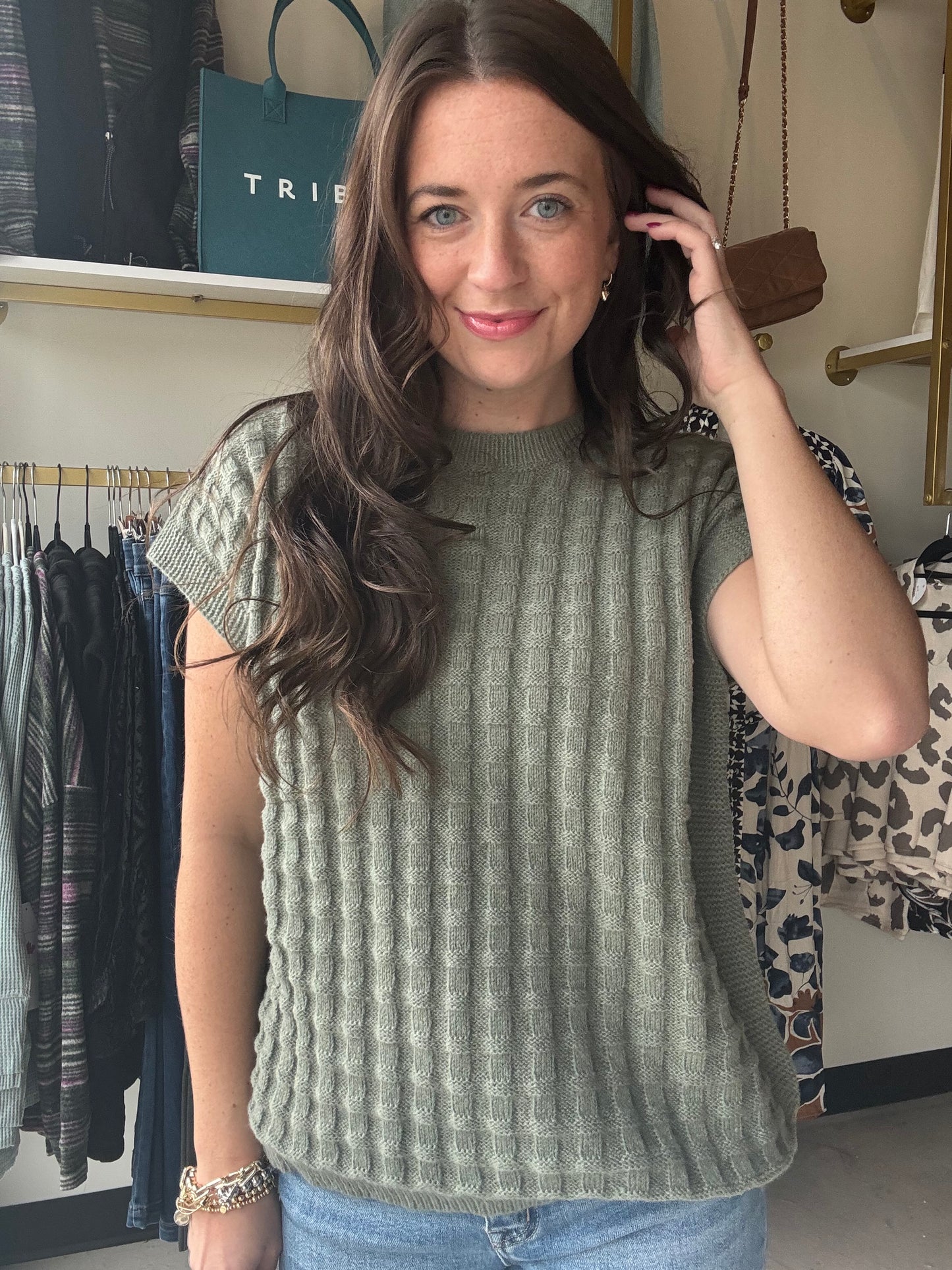Sage Kelly Knit Sweater