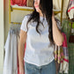 White Annie Tee