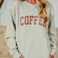 Coffee Puff Knit Sweater