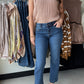 Audrey Hugging Straight Leg Jeans