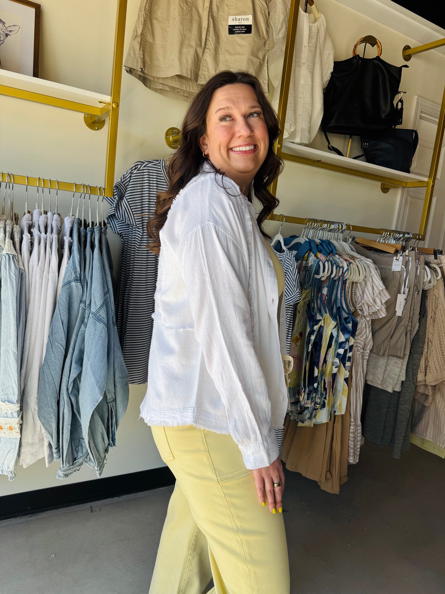Antique White Vesna Top