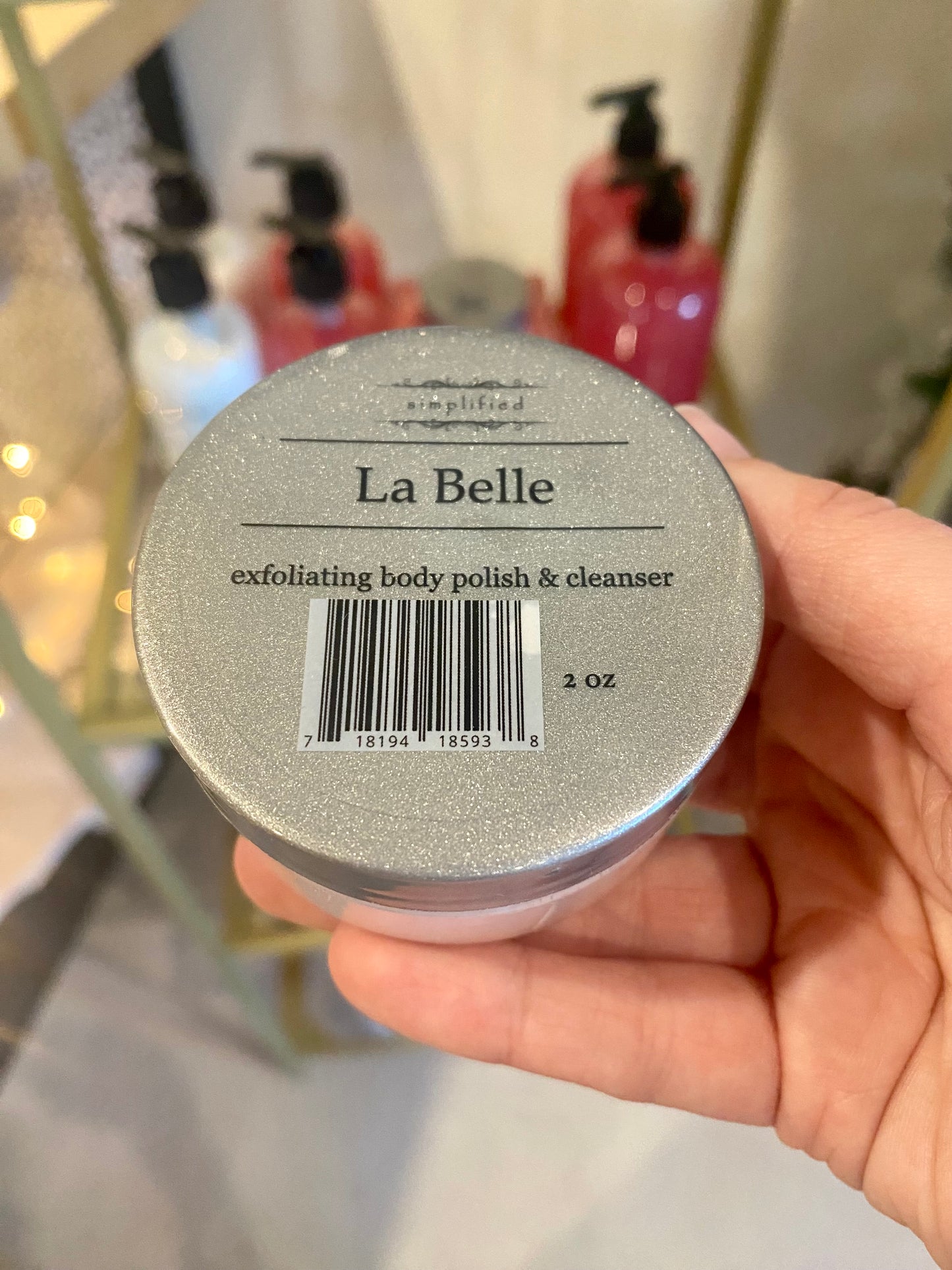 Simplified Soaps and Moisturizer- La Belle