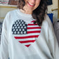 American Heart Flag Sweater