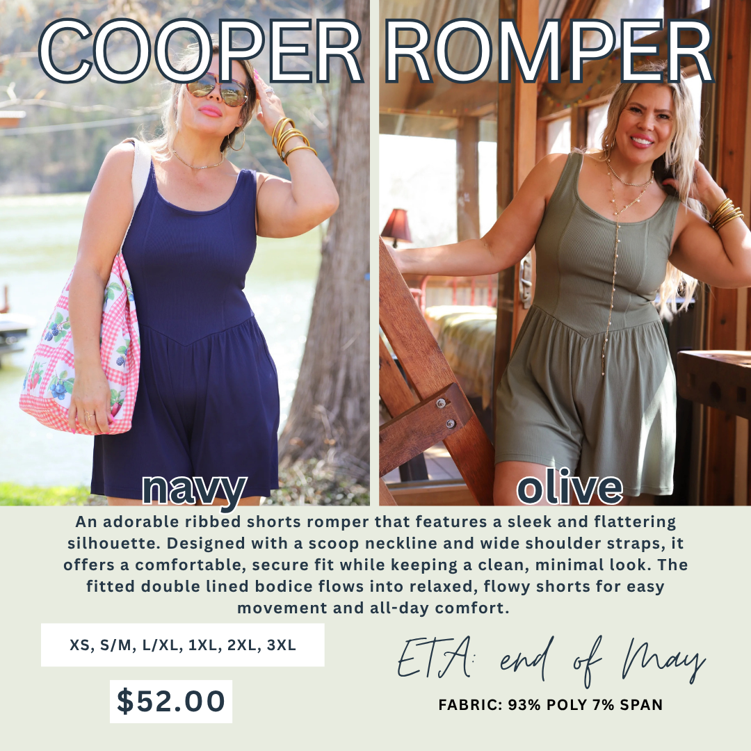 Cooper Romper | PREORDER