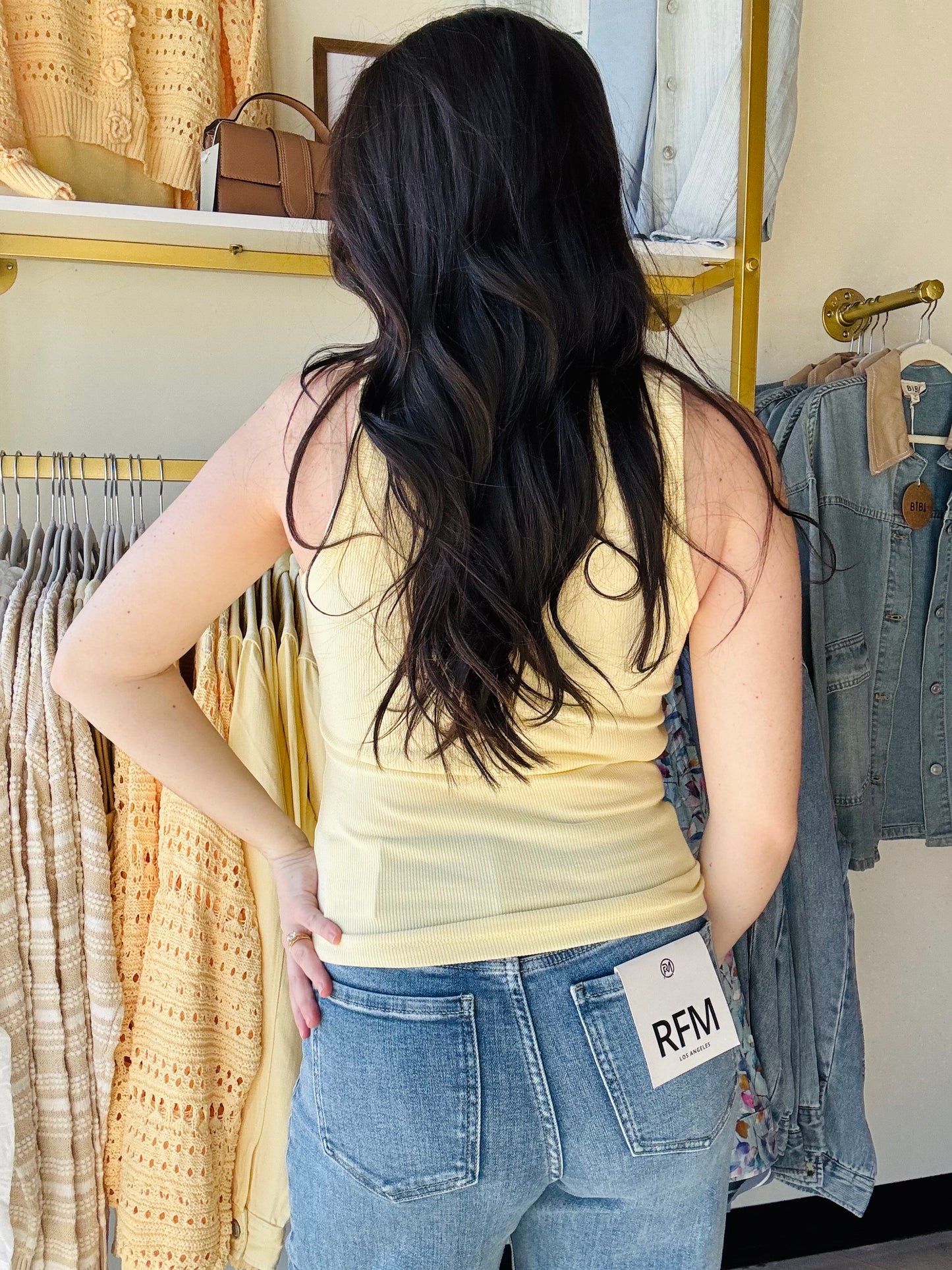 Butter Yellow Edlin Tank