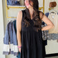 Black Tiered Lizzy Dress