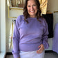 Dusty Purple Crewneck Pullover
