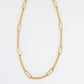 Waterproof Necklace 20" Rolo Link Bar Station Narelle
