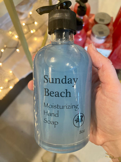 Simplified Soaps and Moisturizer- Sunday Beach