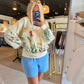 Denim Drift Lounge Shorts