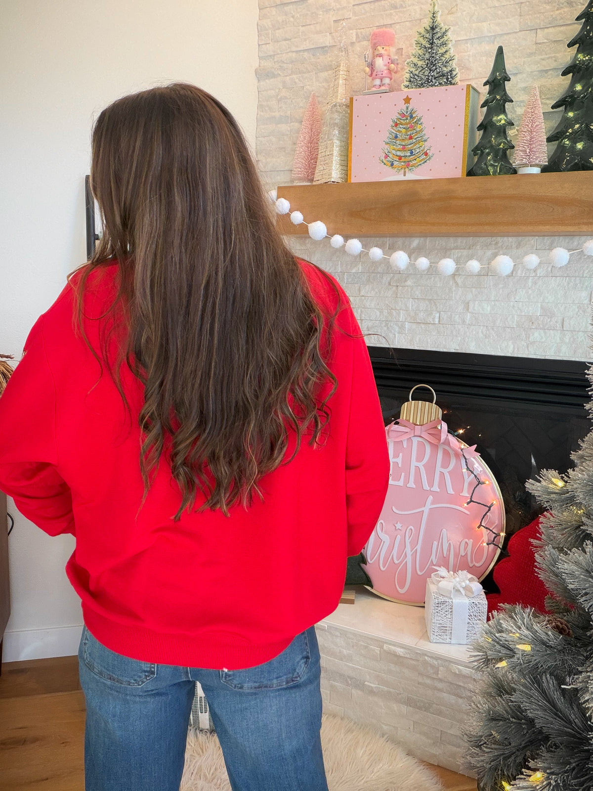 Sarah Merry Trees Sweatshirt