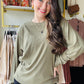 Olive Corrine Pullover