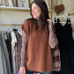 Keagen Mesh Top - Leopard