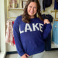 Navy Lightweight Lake Sweater