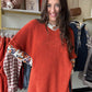 Pumpkin Annie Knit Top