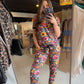 Black Sunflower Shirley PJ Set