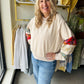 Oatmeal Mix Sleeve Pullover