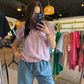 Pink Floral Puff Sleeve Top