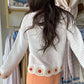 Crochet Detail Knit Sweater