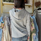 Charcoal Striped Tatum Hoodie