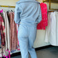Sky Blue French Terry Sweatpants