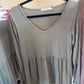 #15 Peplum Top- Olive