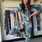 Teal Pumpkin Pajama Set