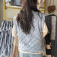 Quilted Chambray Vest