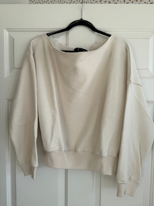 Cold Shoulder Crewneck