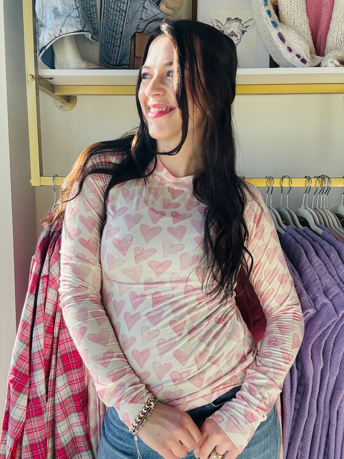 Blushing Hearts Blair Long Sleeve