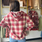 Red Brick Flannel Hoodie