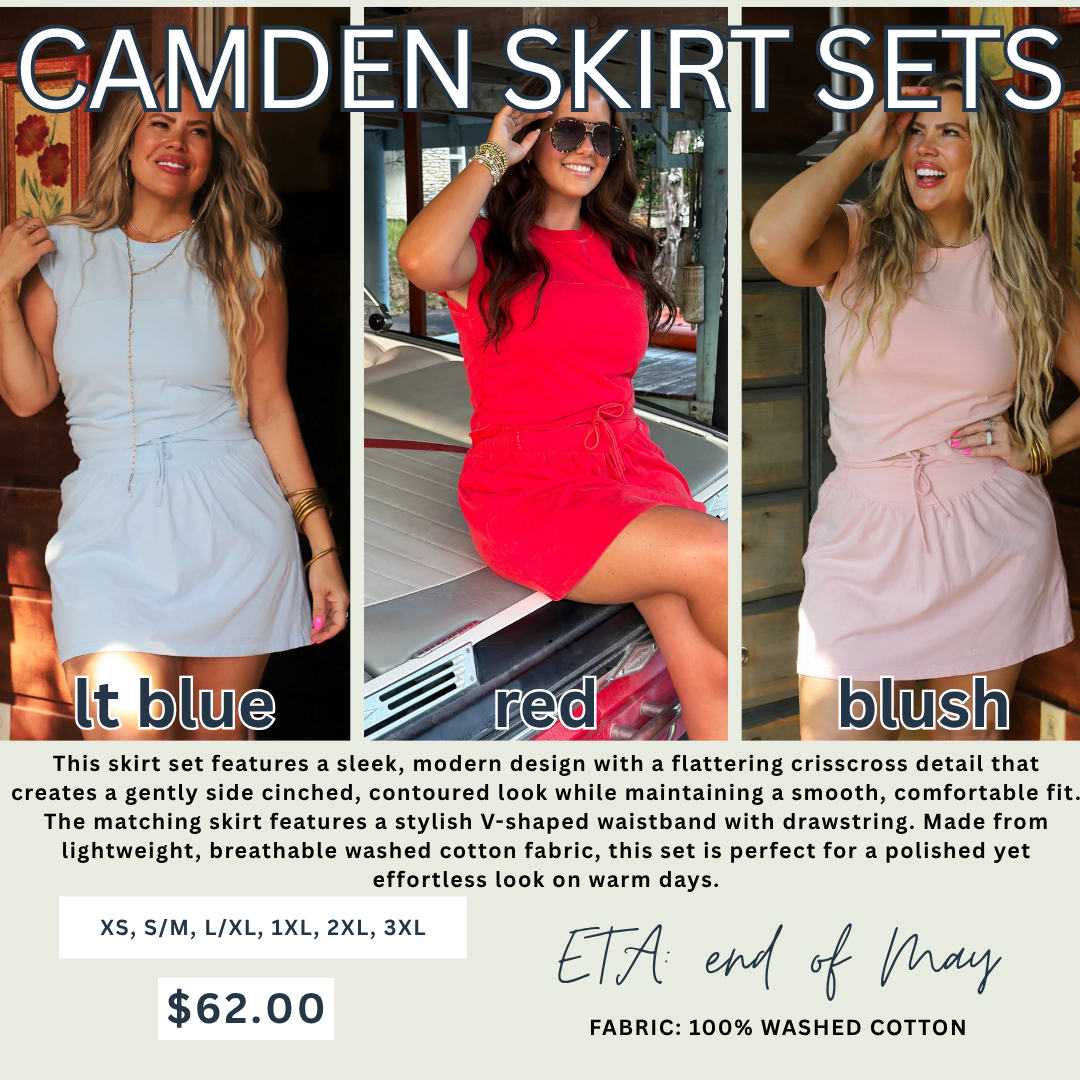 Camden Skirt Set | PREORDER