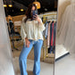 Vintage Floral Gauze Blouse