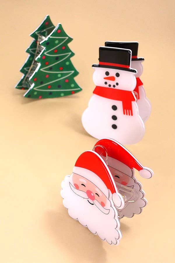 Playful Holiday Hair Clips